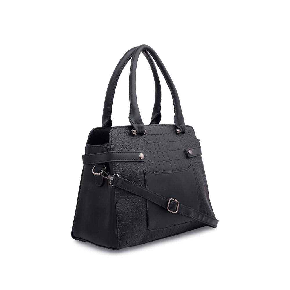 Black Formal Hand Bag P35890