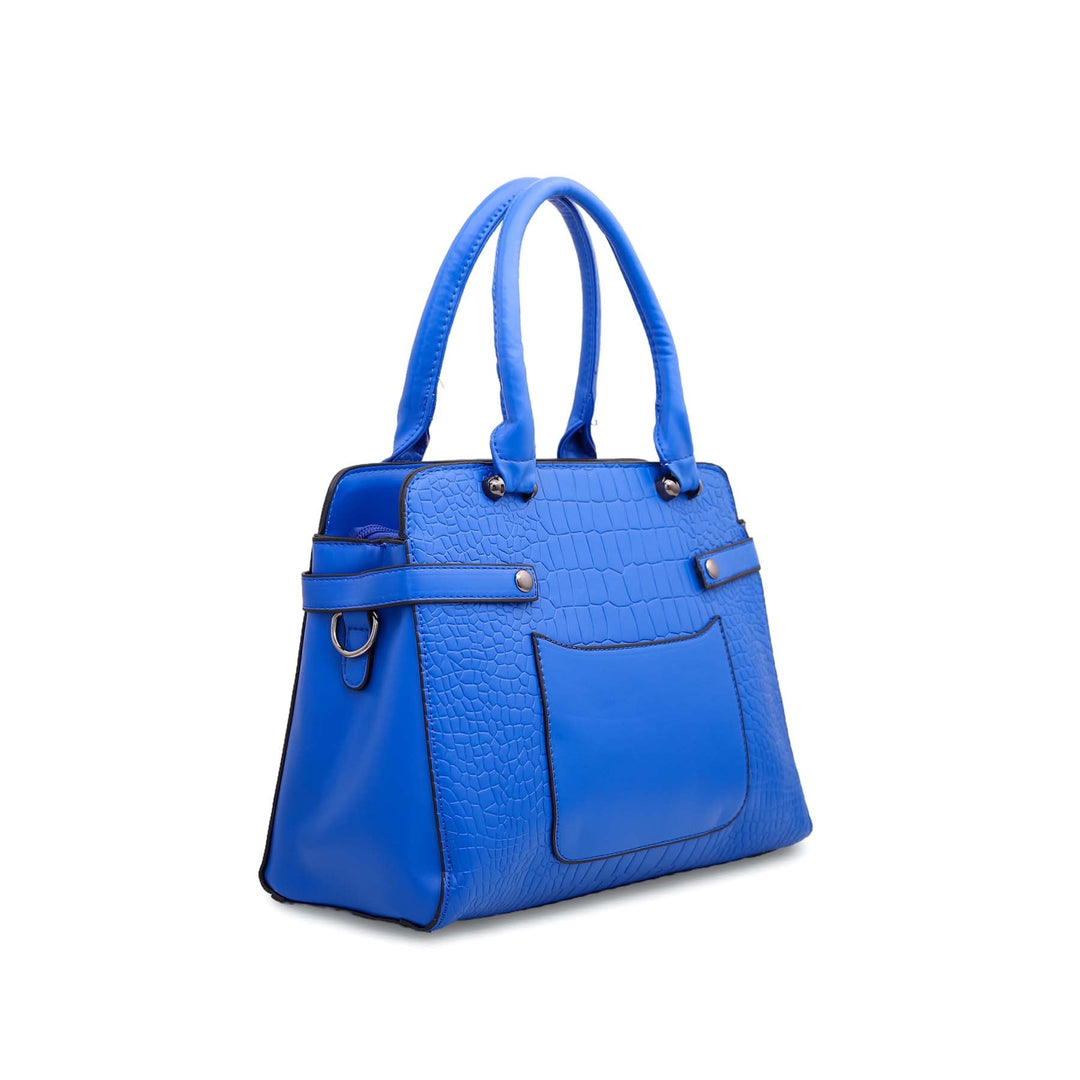 Blue Formal Hand Bag P35890