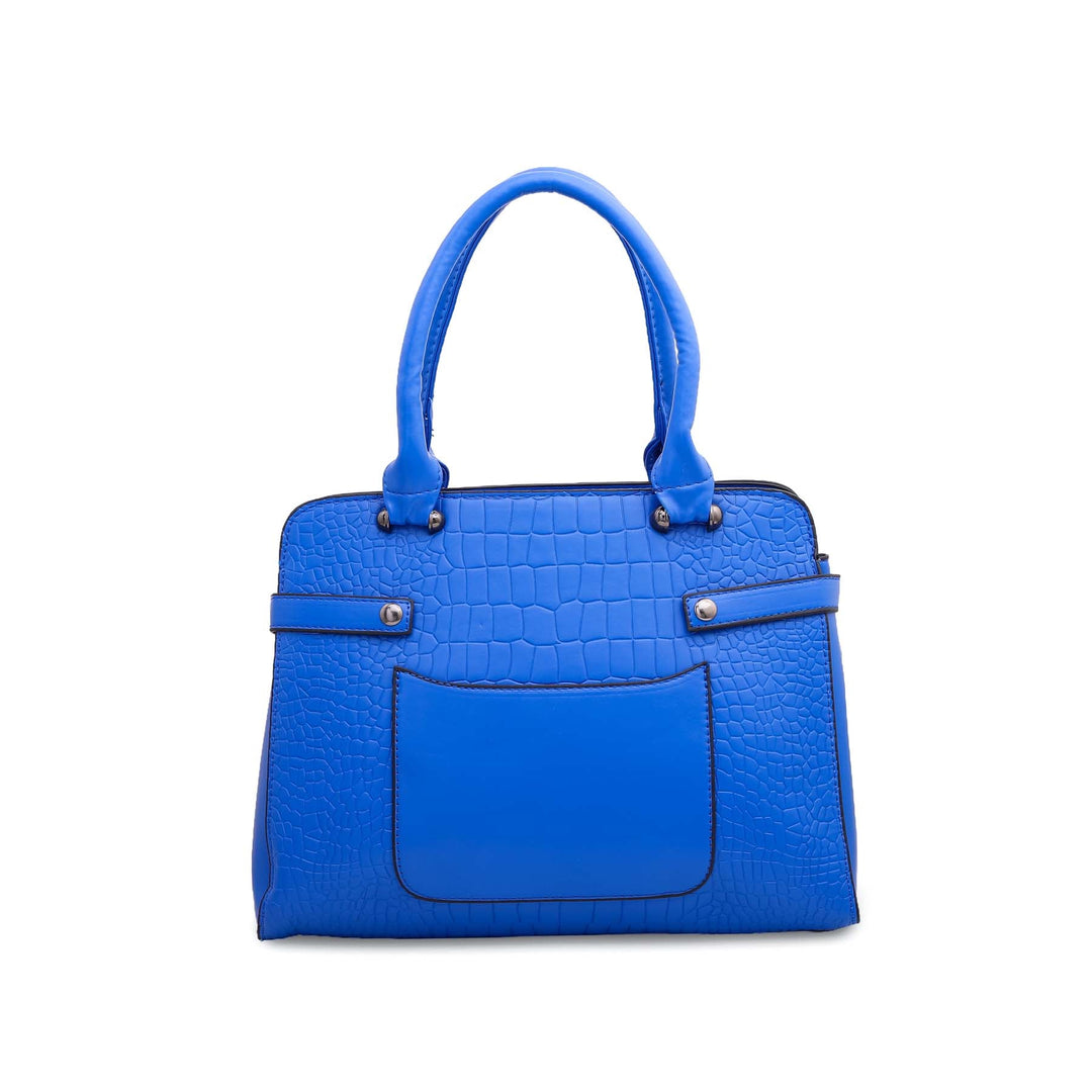 Blue Formal Hand Bag P35890