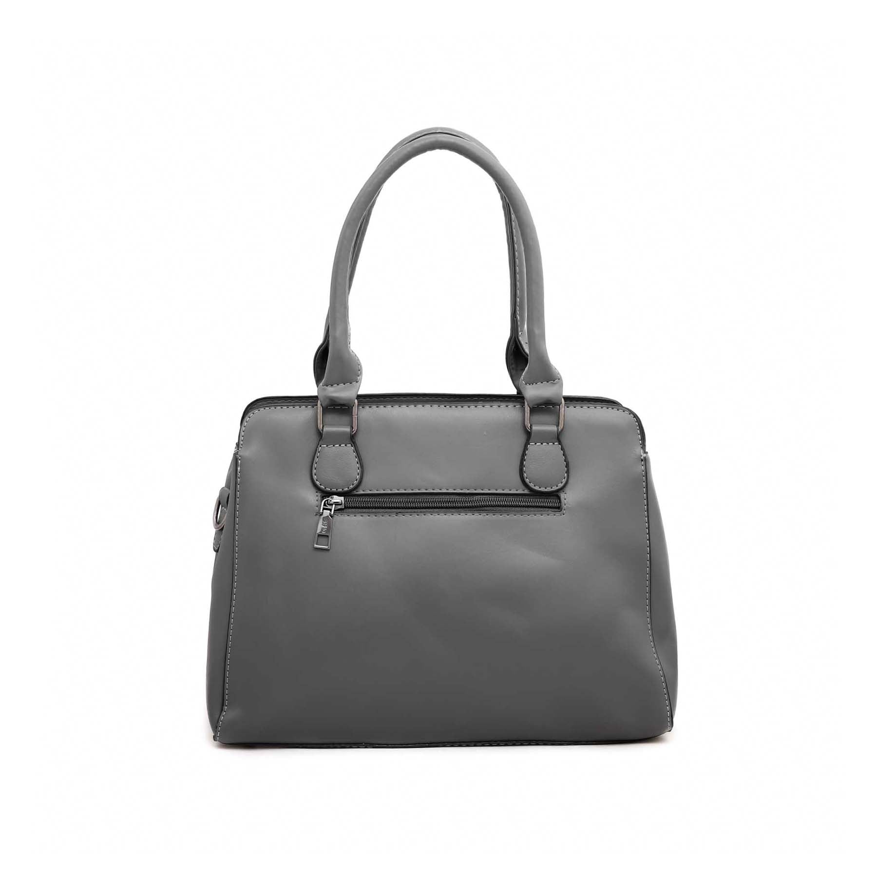 Grey Formal Hand Bag P35896