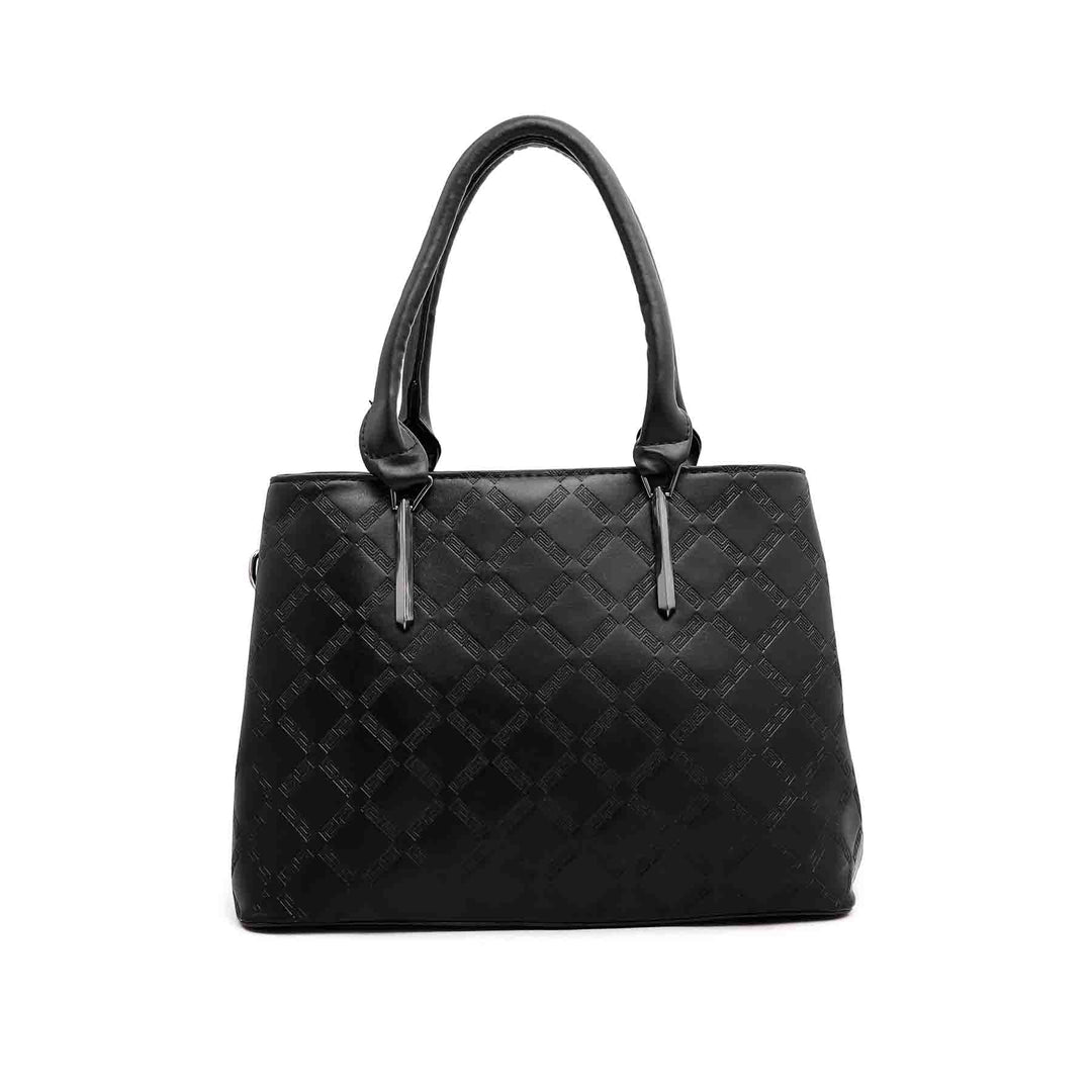 Black Formal Hand Bag P35897