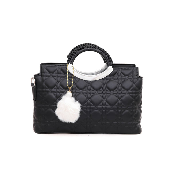 Black Formal Hand Bag P35900