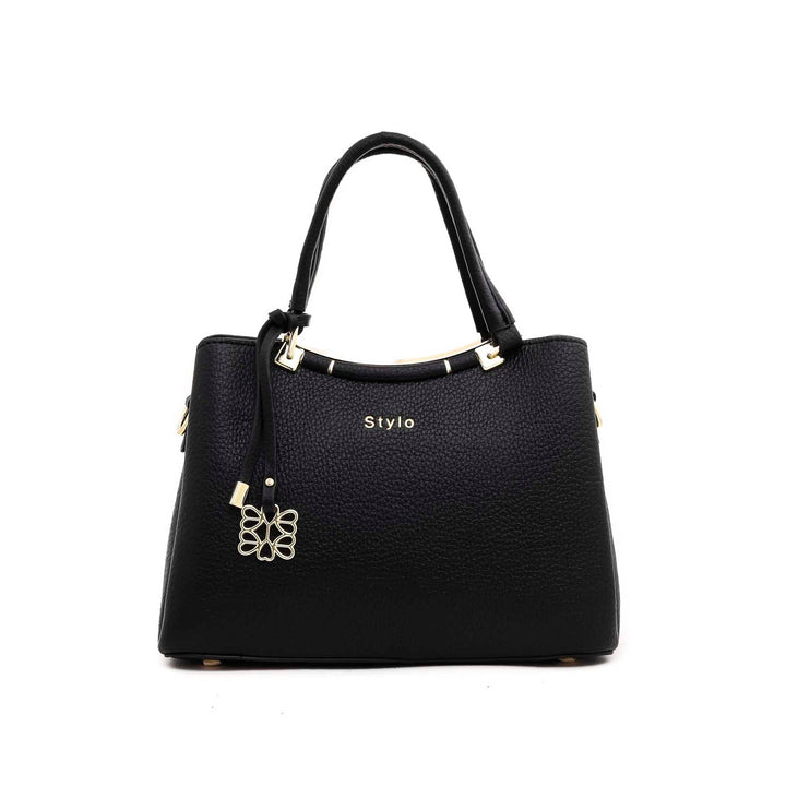 Black Formal Hand Bag P35961