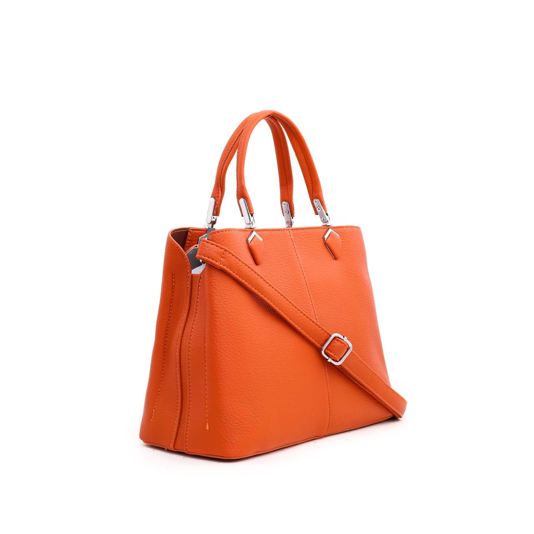 Orange Formal Hand Bag P35969