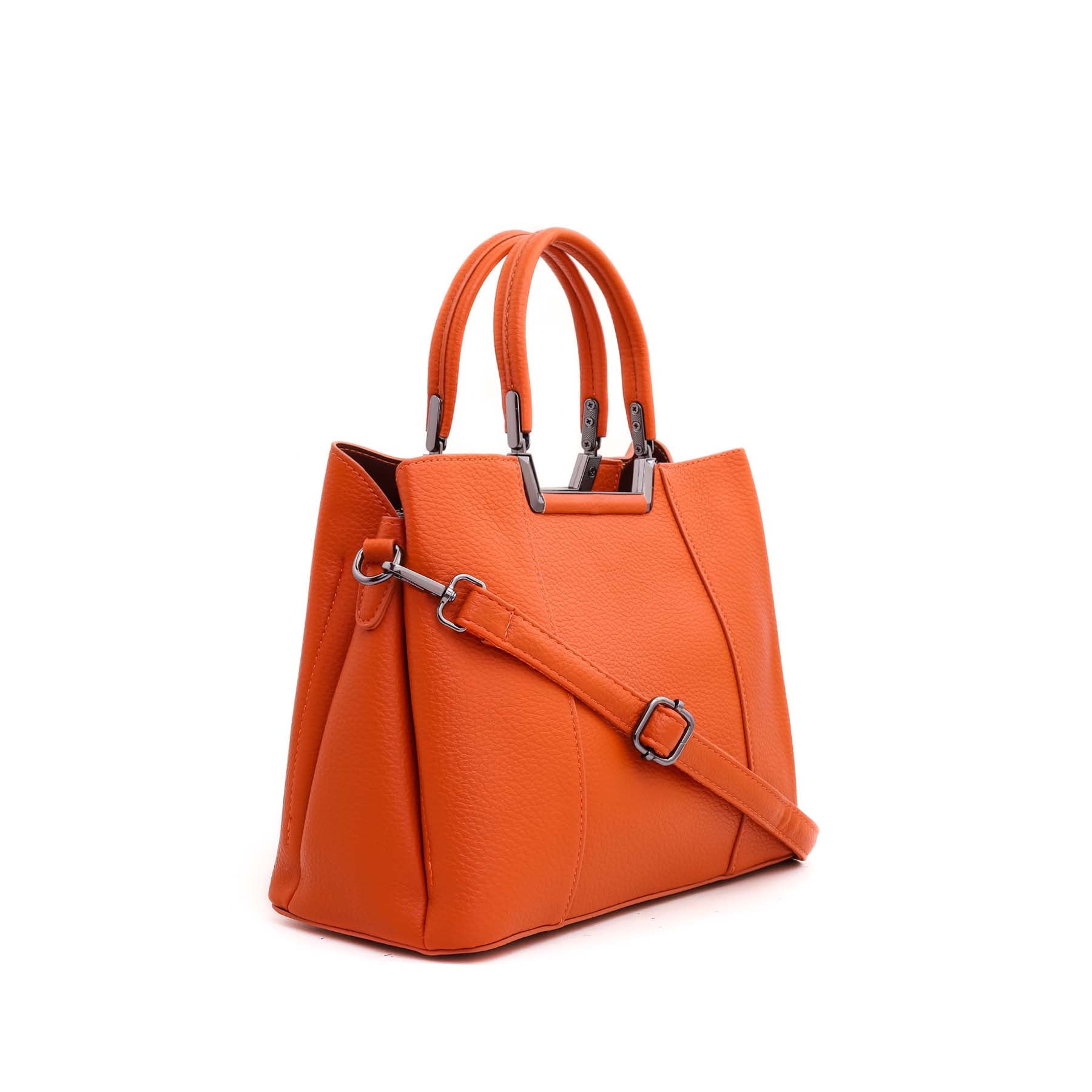 Orange Formal Hand Bag P35970