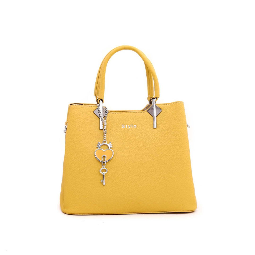 Yellow Formal Hand Bag P35972