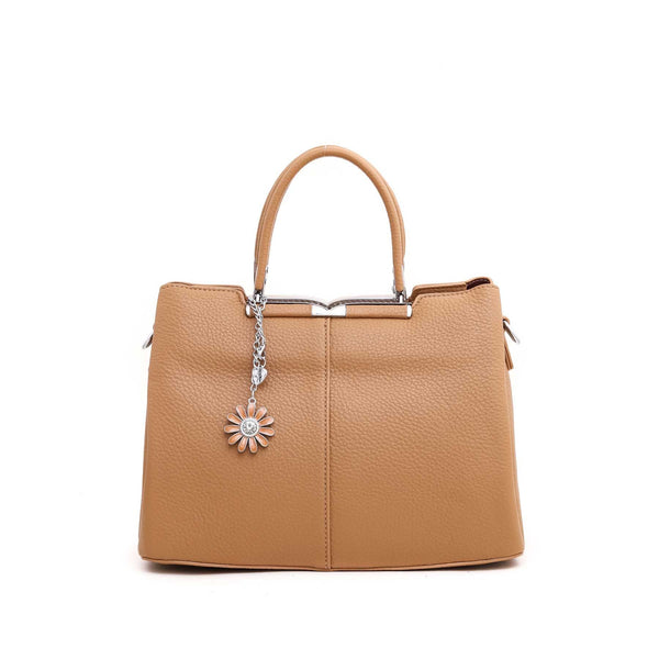 Khaki Formal Hand Bag P35973