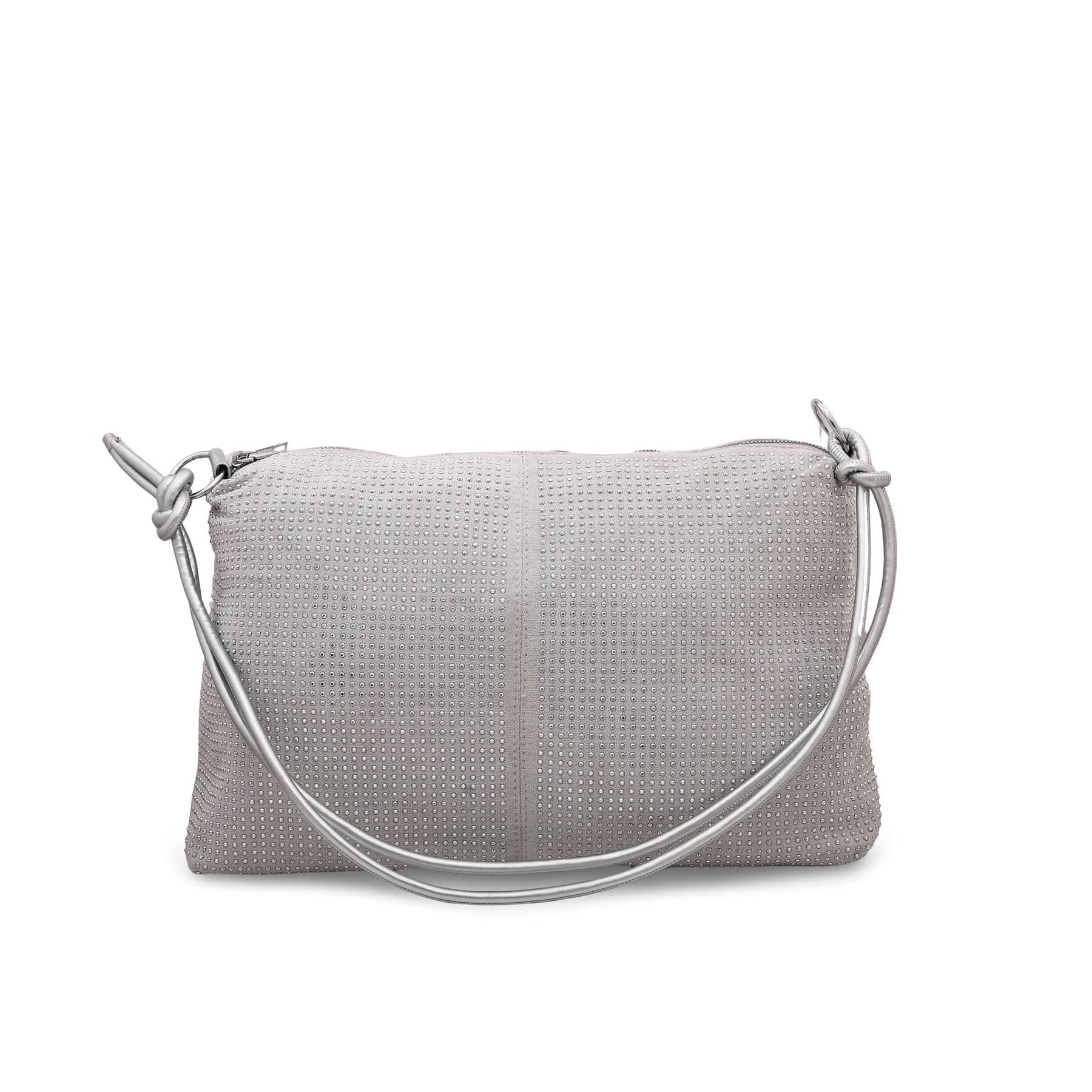 Silver Formal Shoulder Bag P36113