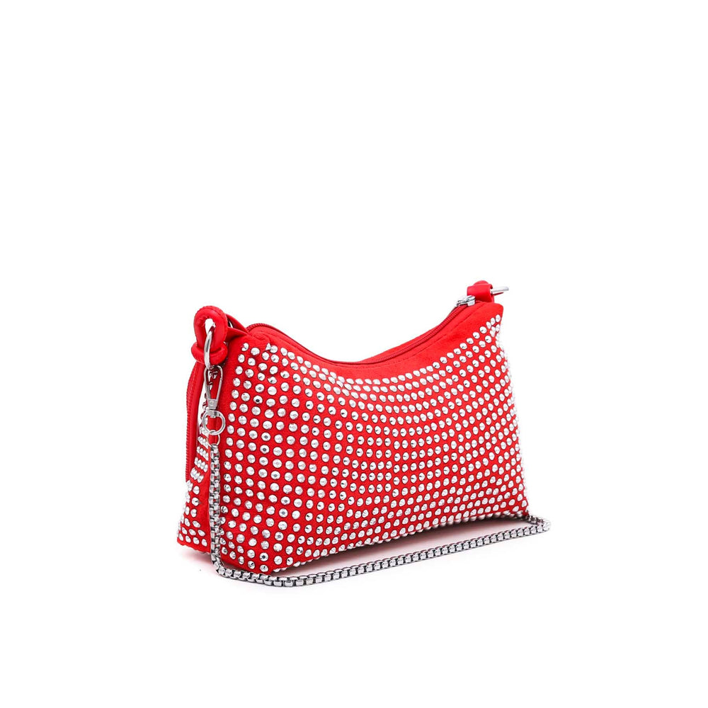 Red Formal Shoulder Bag P36116