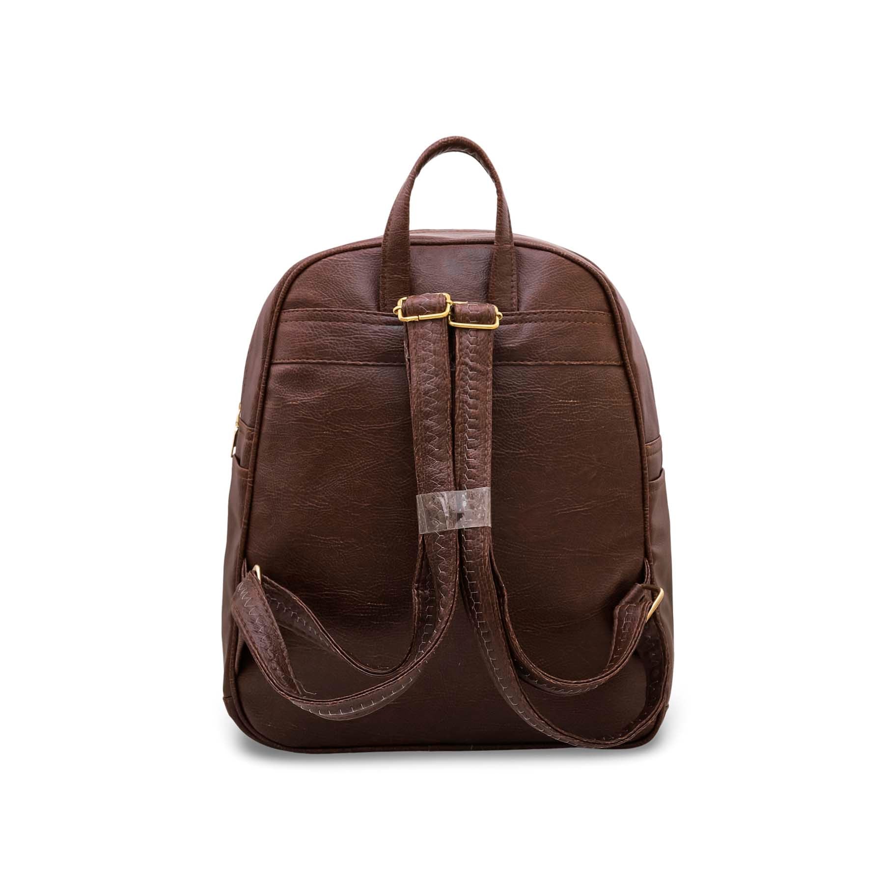 Brown Formal Backpack P47383