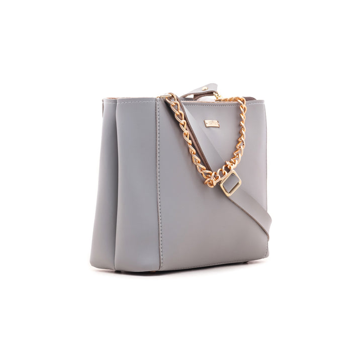 Grey Formal Shoulder Bag P54285