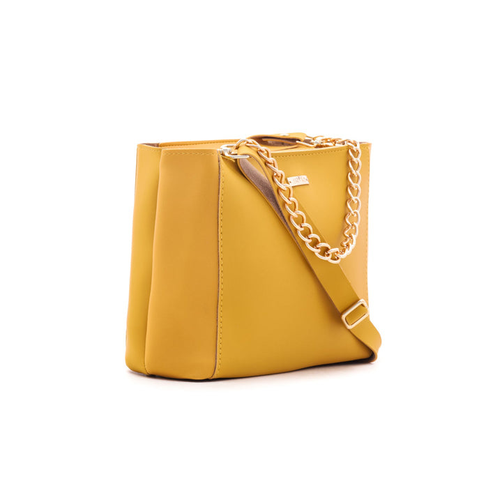 Yellow Formal Shoulder Bag P54285