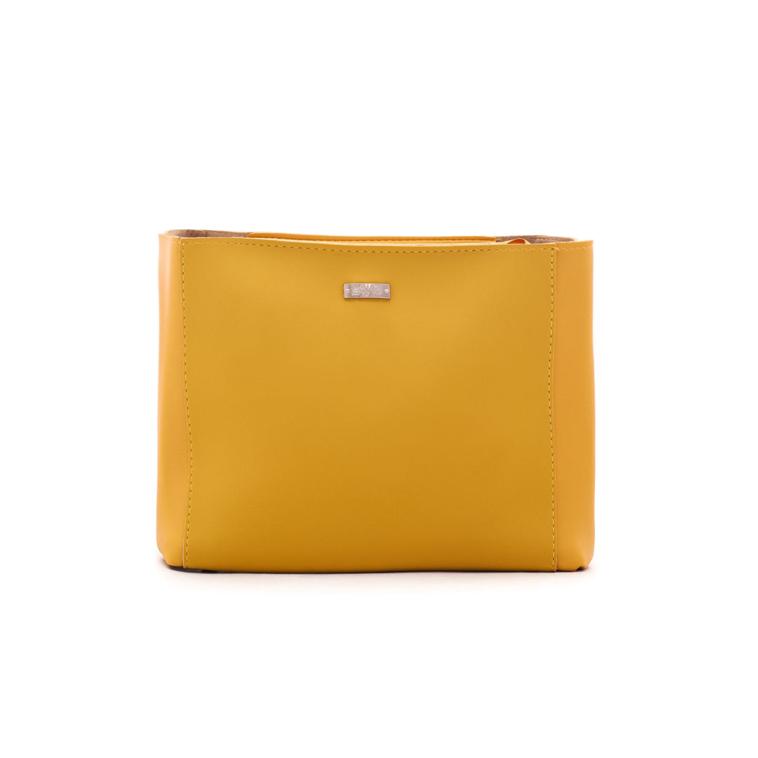 Yellow Formal Shoulder Bag P54285