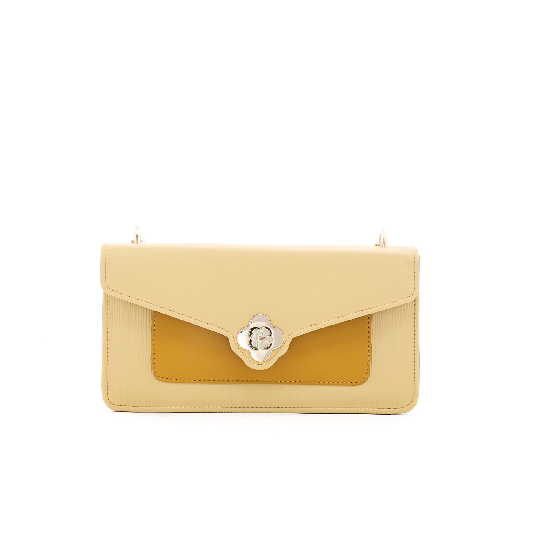 Yellow Formal Shoulder Bag P54302