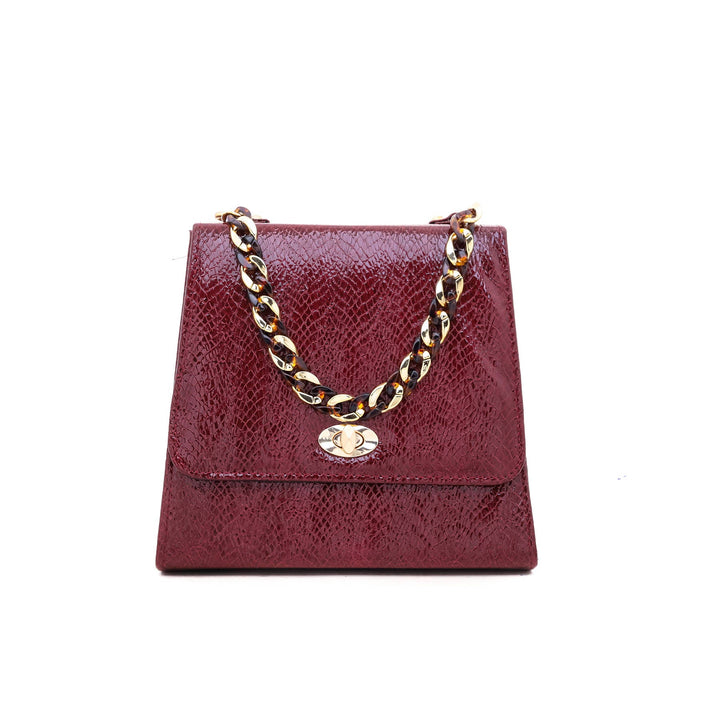 Maroon Formal Shoulder Bag P54305