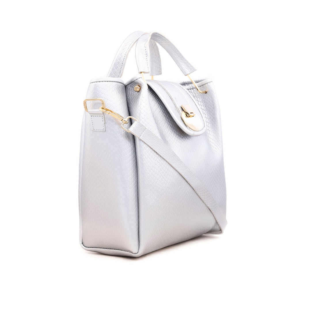 Silver Formal Hand Bag P54314