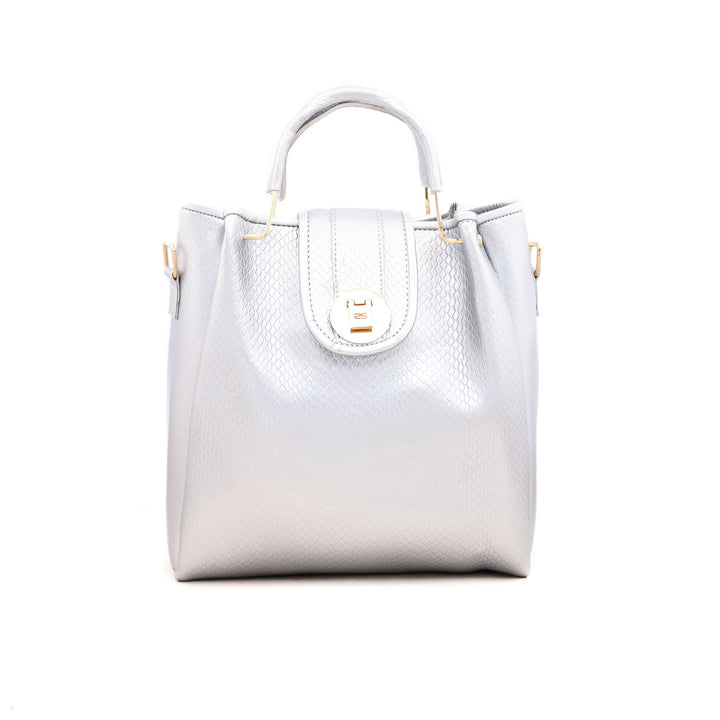 Silver Formal Hand Bag P54314