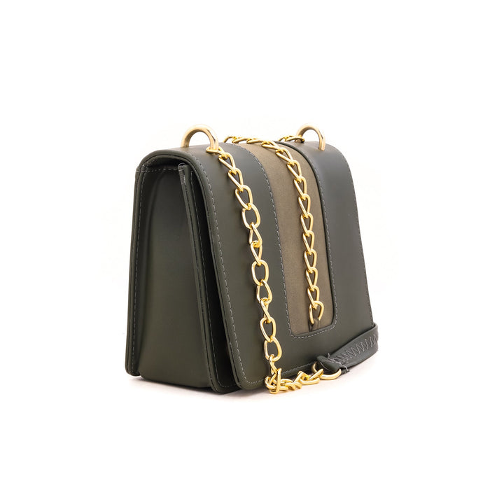 Green Casual Shoulder Bag P54316