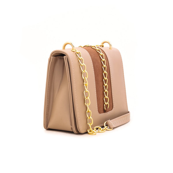 Beige Casual Shoulder Bag P54316