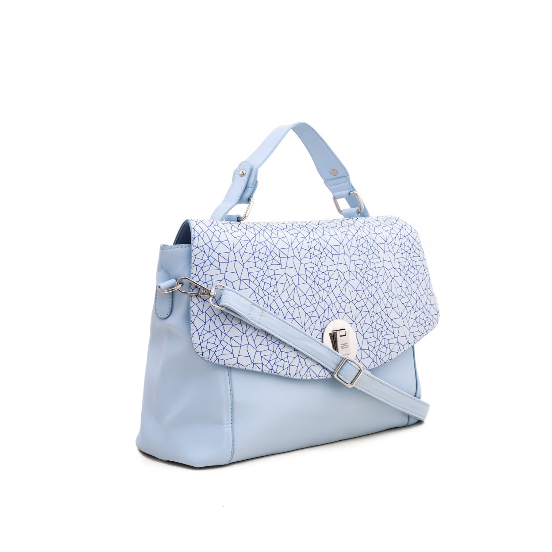 Blue Formal Shoulder Bag P54358