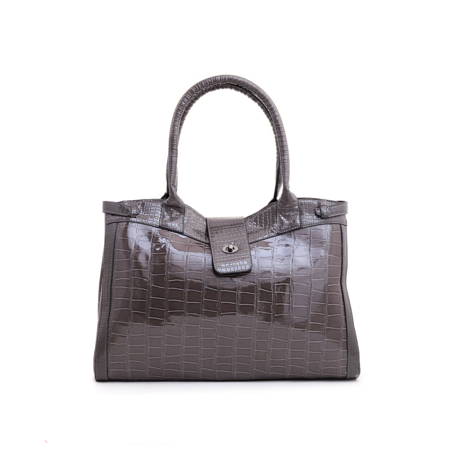 Grey Formal Hand Bag P54359