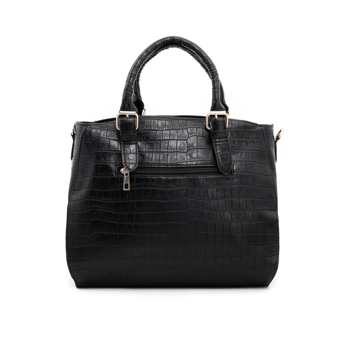 Black Formal Hand Bag P54360