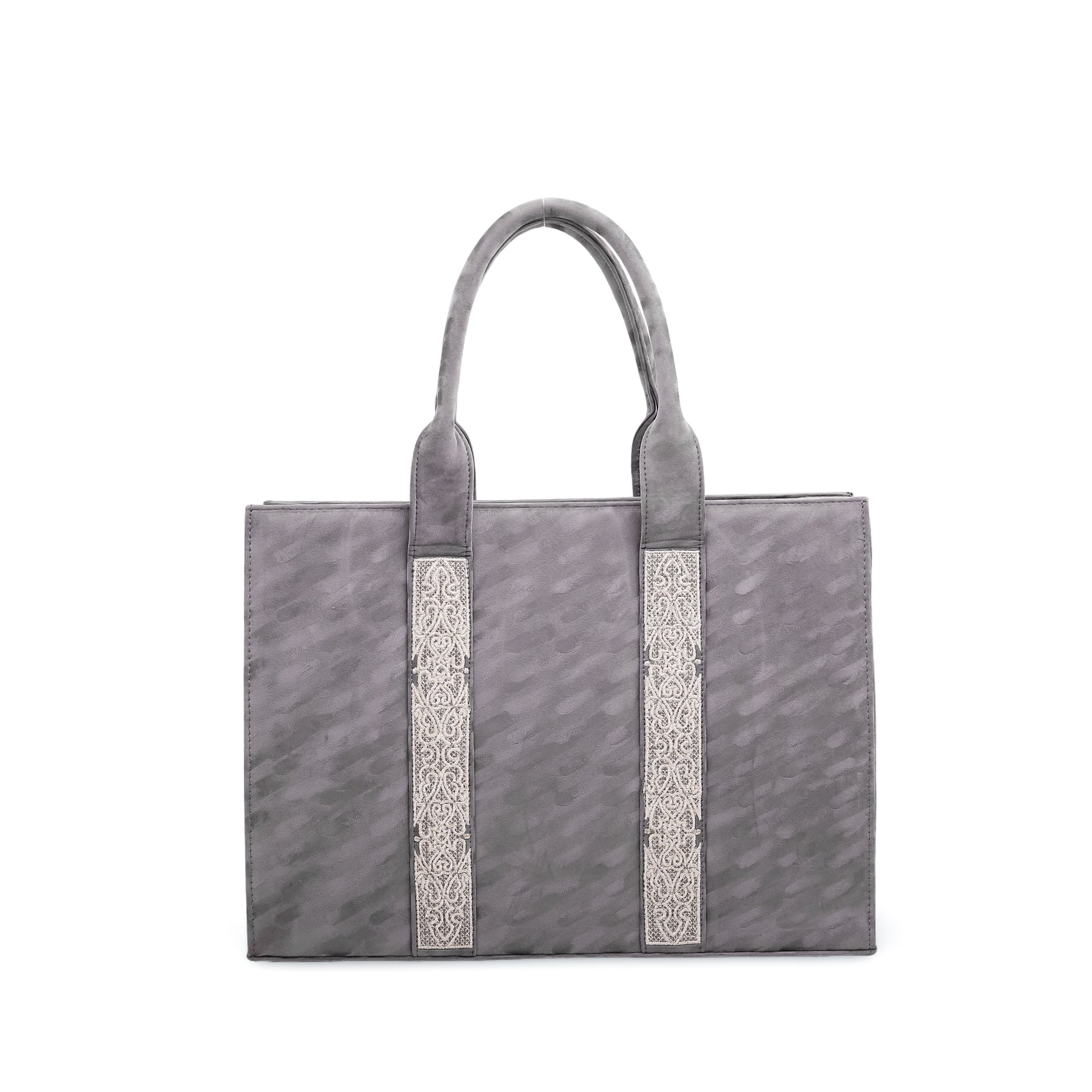 Grey Formal Hand Bag P54366