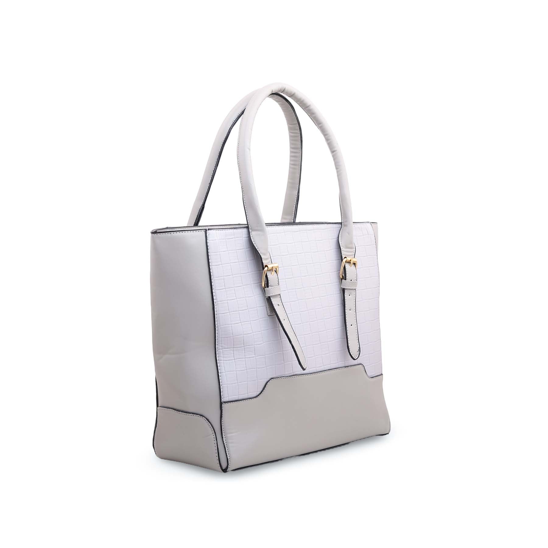 Grey Formal Hand Bag P54384