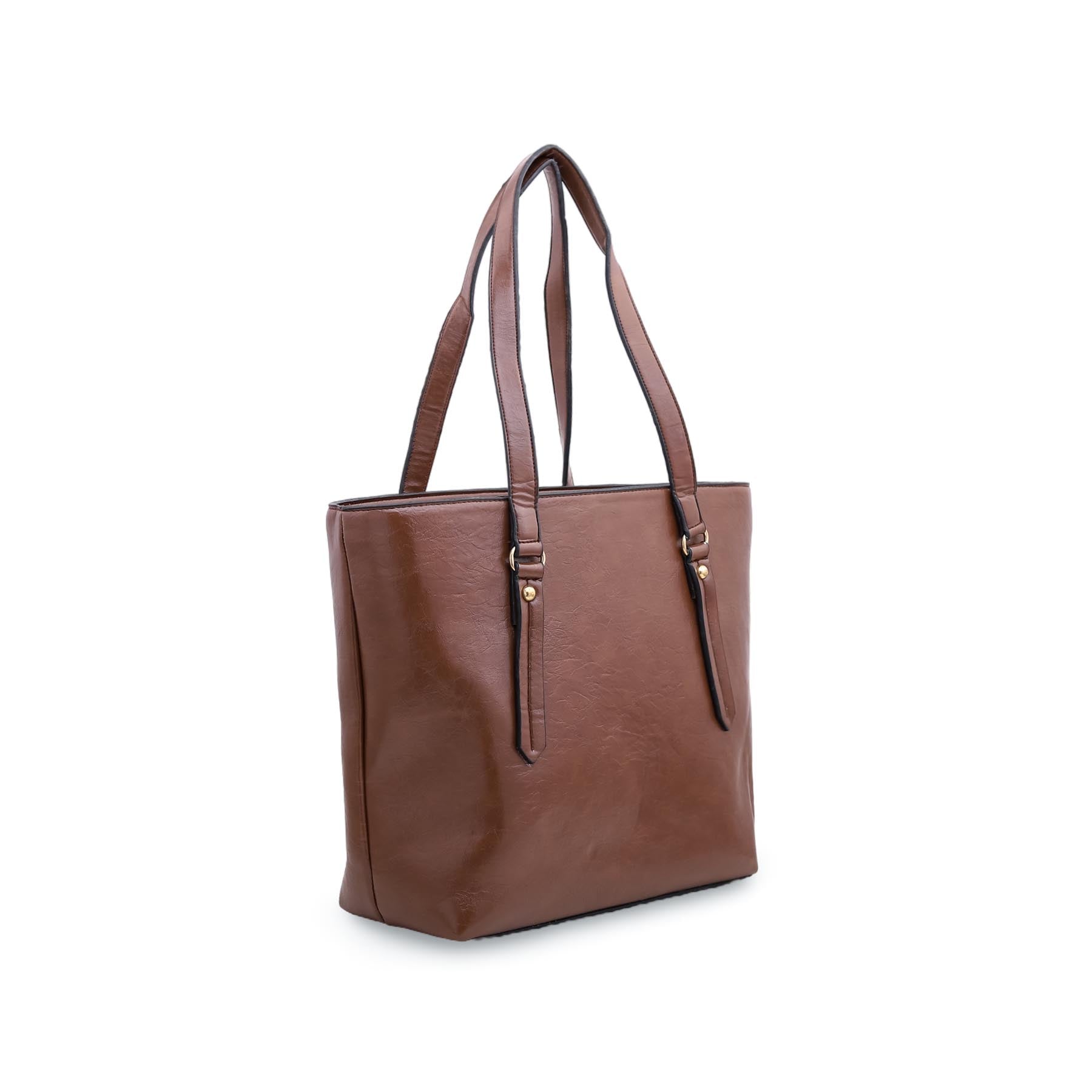 Brown Formal Shoulder Bag P54386