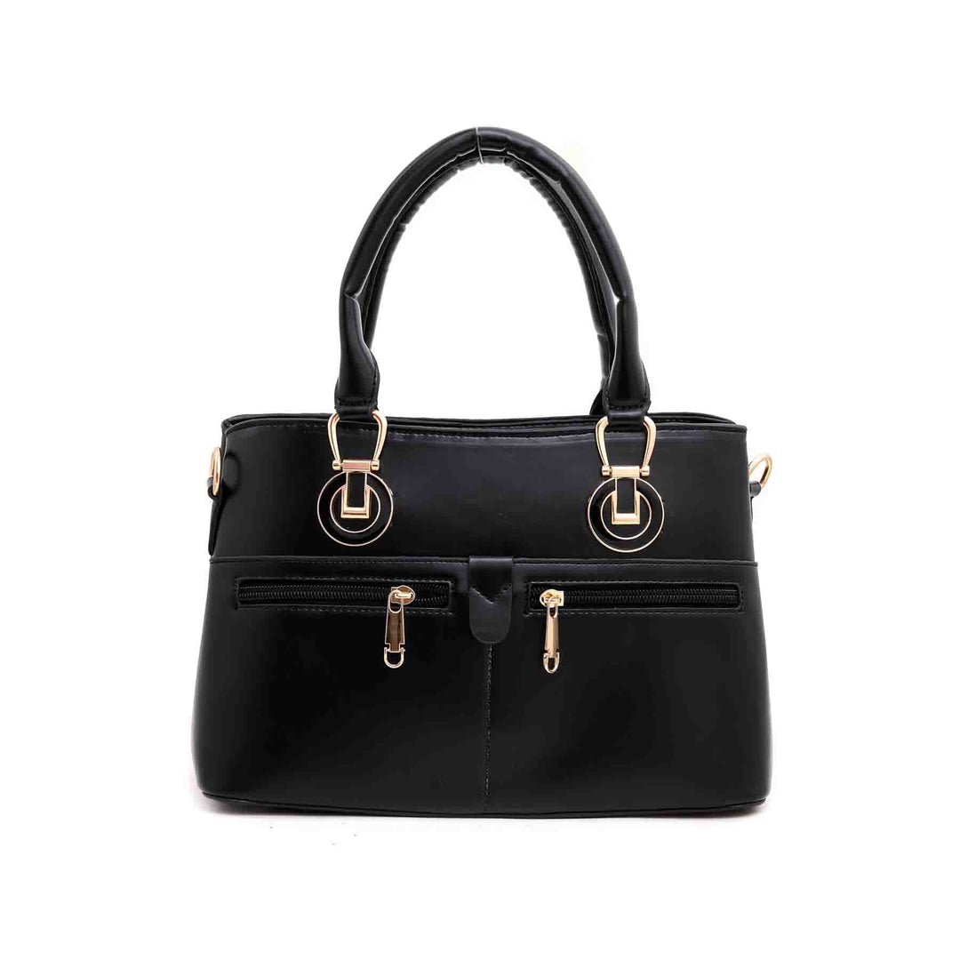 Black Formal Hand Bag P54527