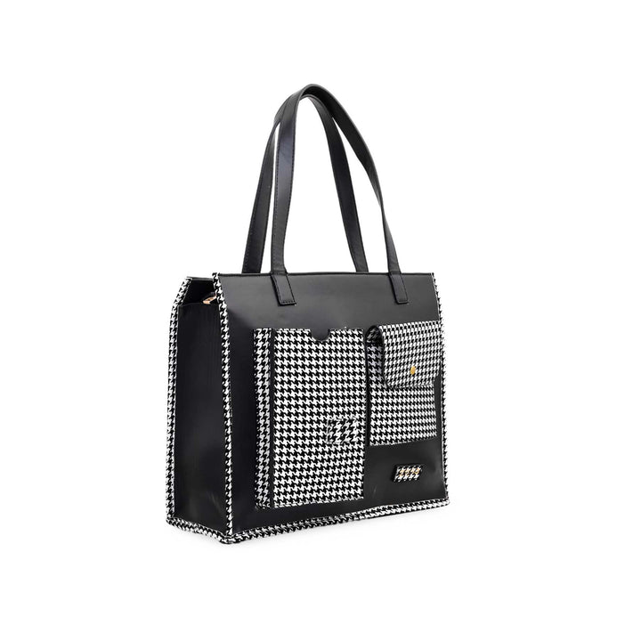 Black Formal Hand Bag P54562