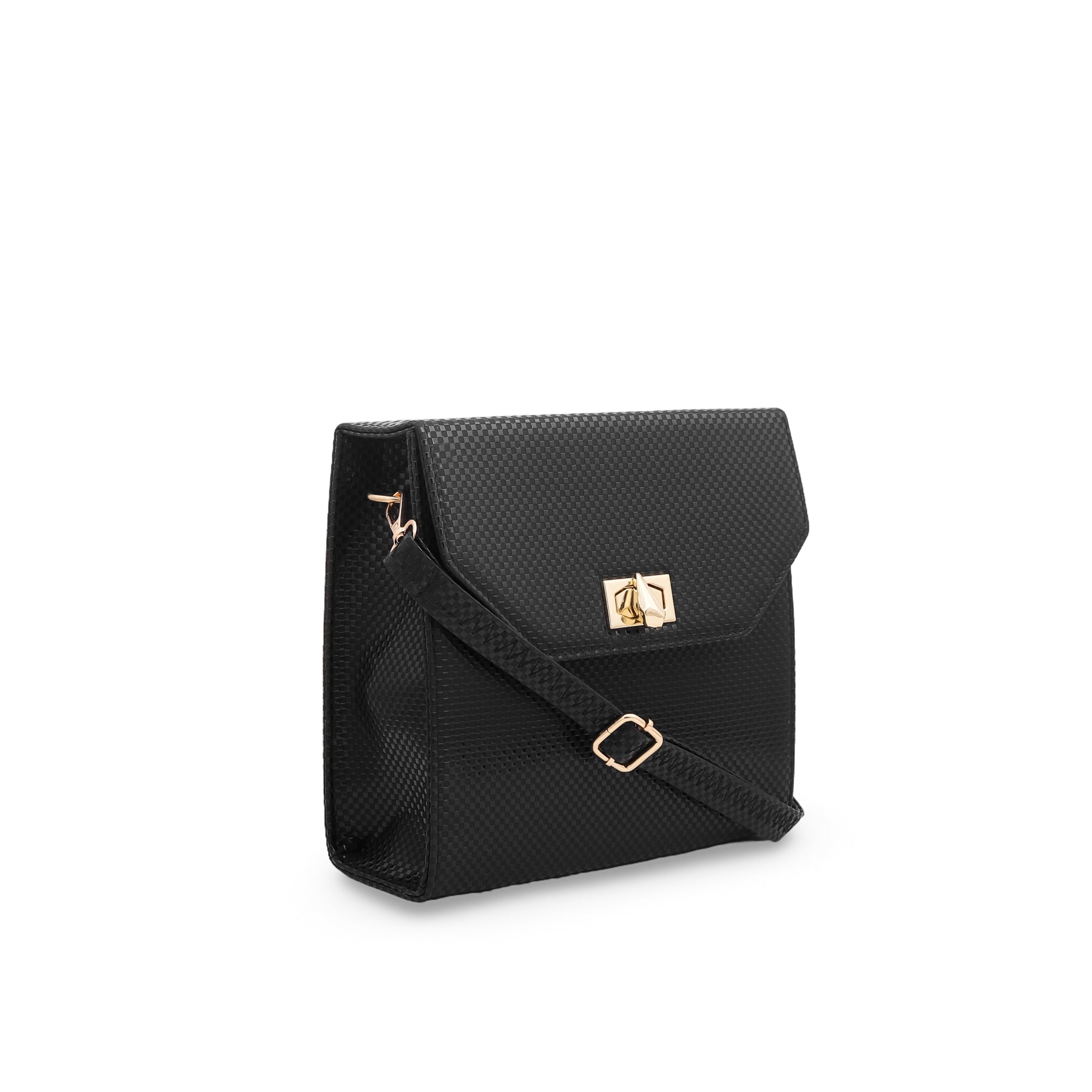 Black Formal Shoulder Bag P54563