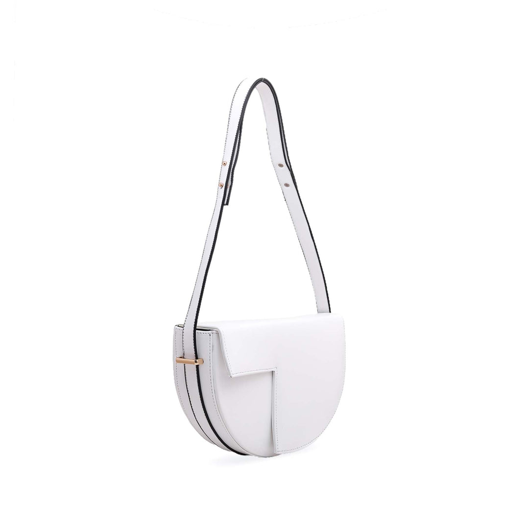 White Casual Shoulder Bag P54566