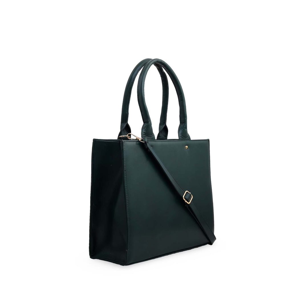 Green Formal Hand Bag P54568