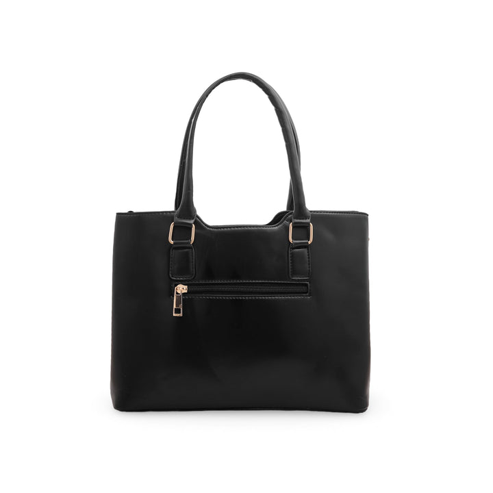 Black Formal Hand Bag P54576