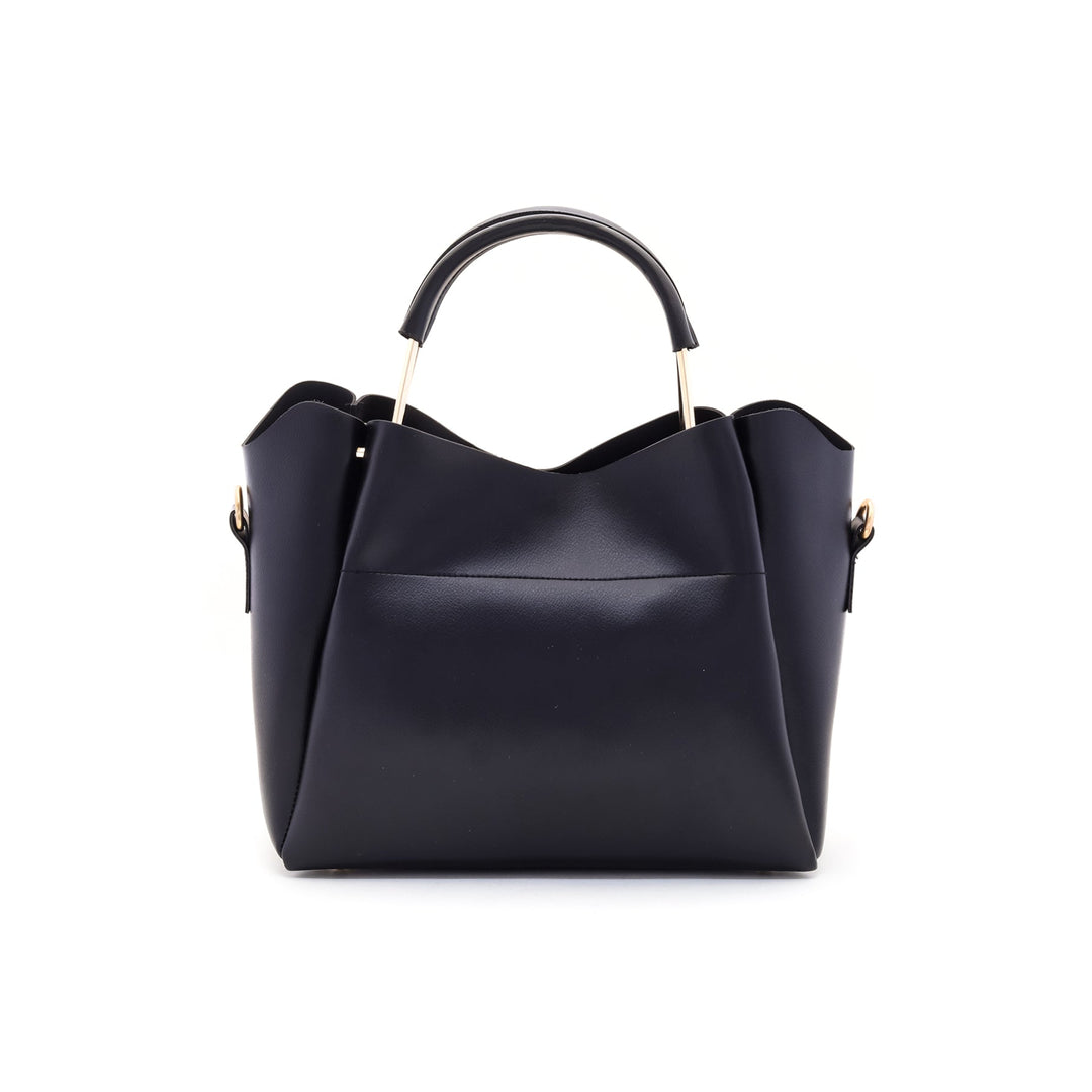 Black Formal Hand Bag P54705
