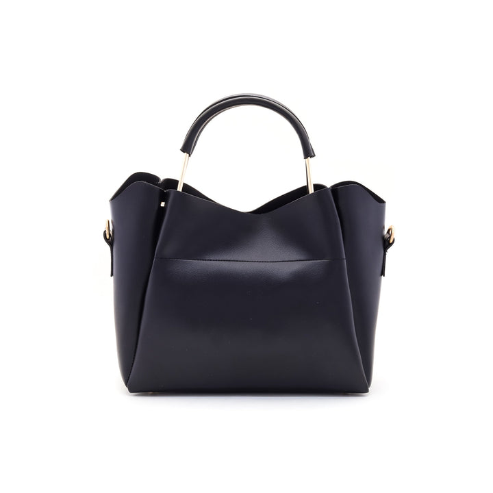 Black Formal Hand Bag P54705
