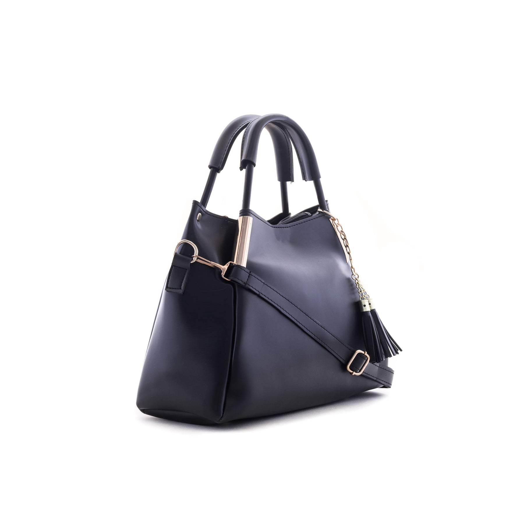 Black Formal Hand Bag P55052