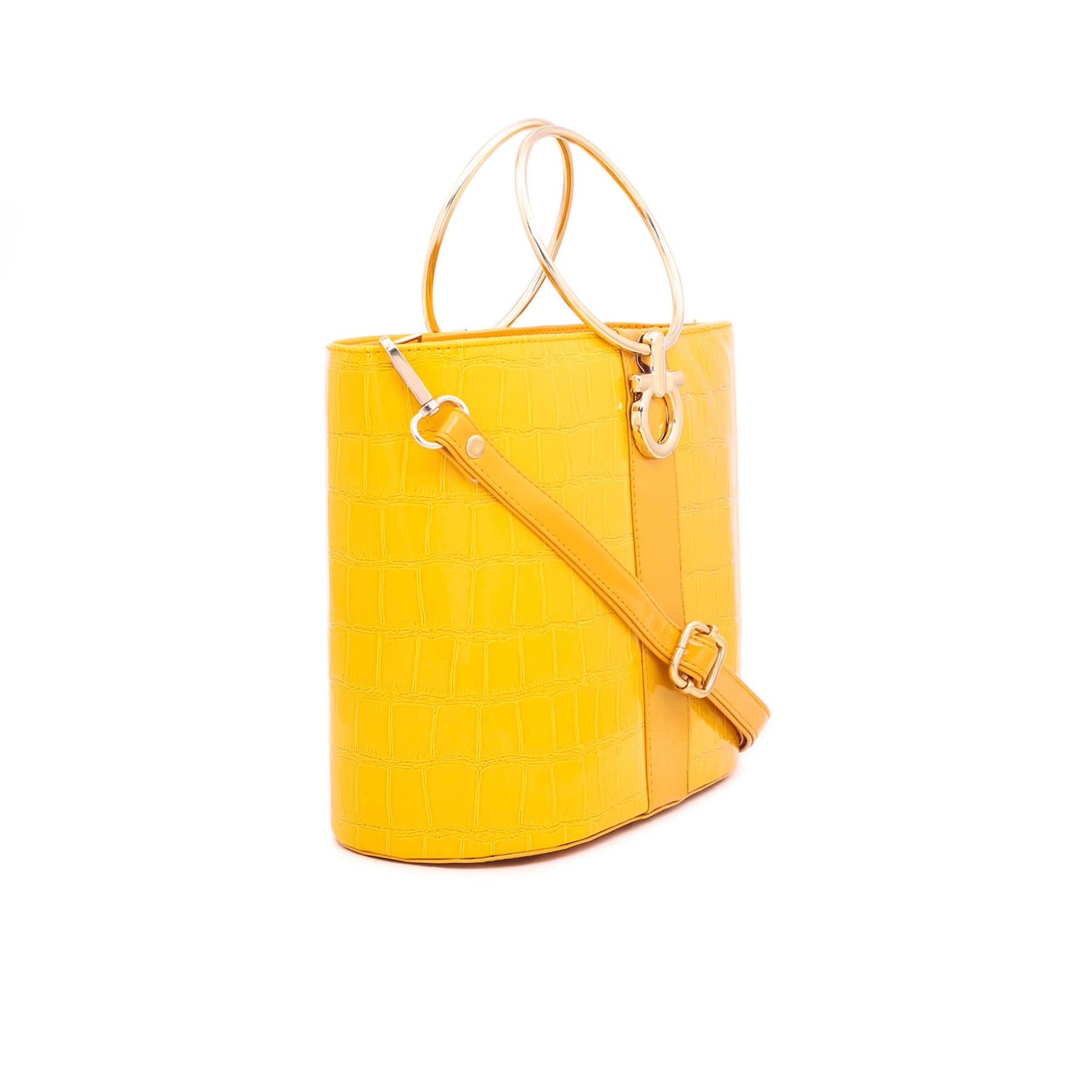 Yellow Casual Shoulder Bag P55061