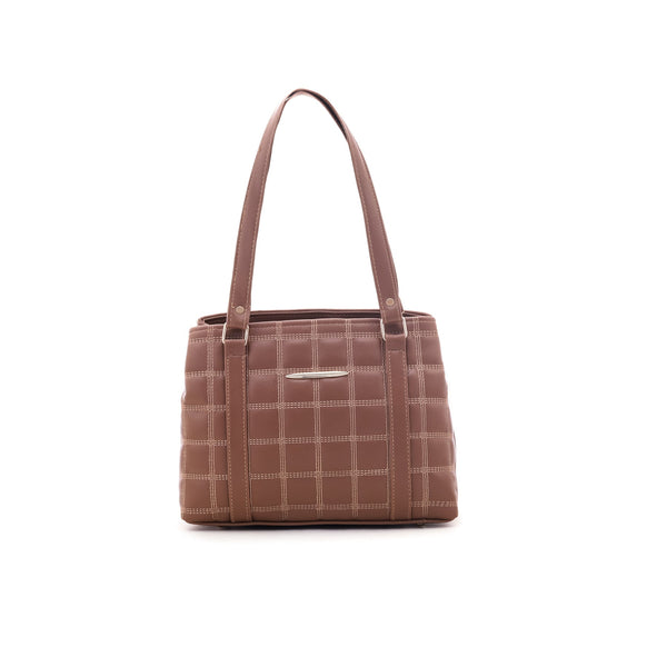 Brown Casual Shoulder Bag P55193