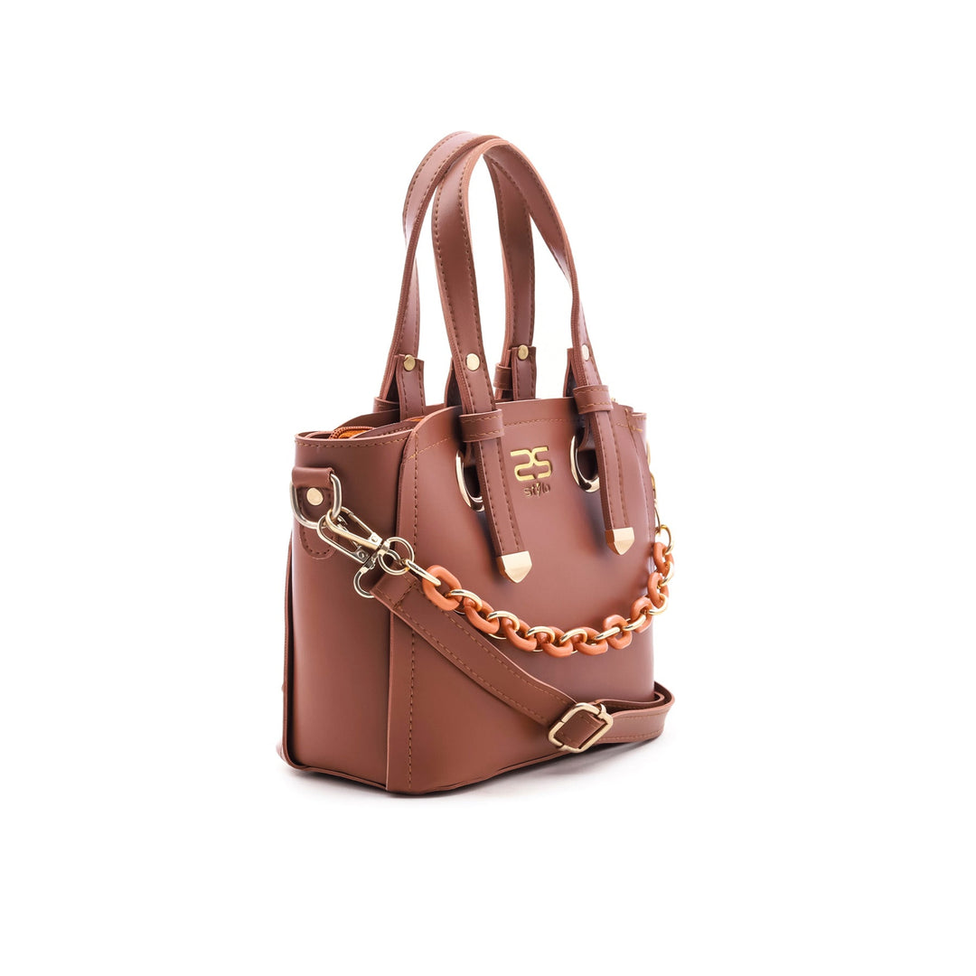 Mustard Formal Hand Bag P55216