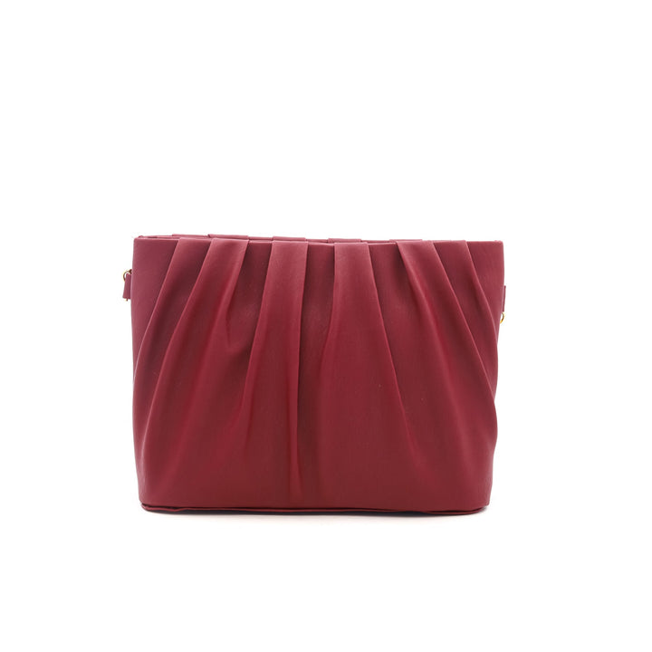 Maroon Formal Shoulder Bag P55220