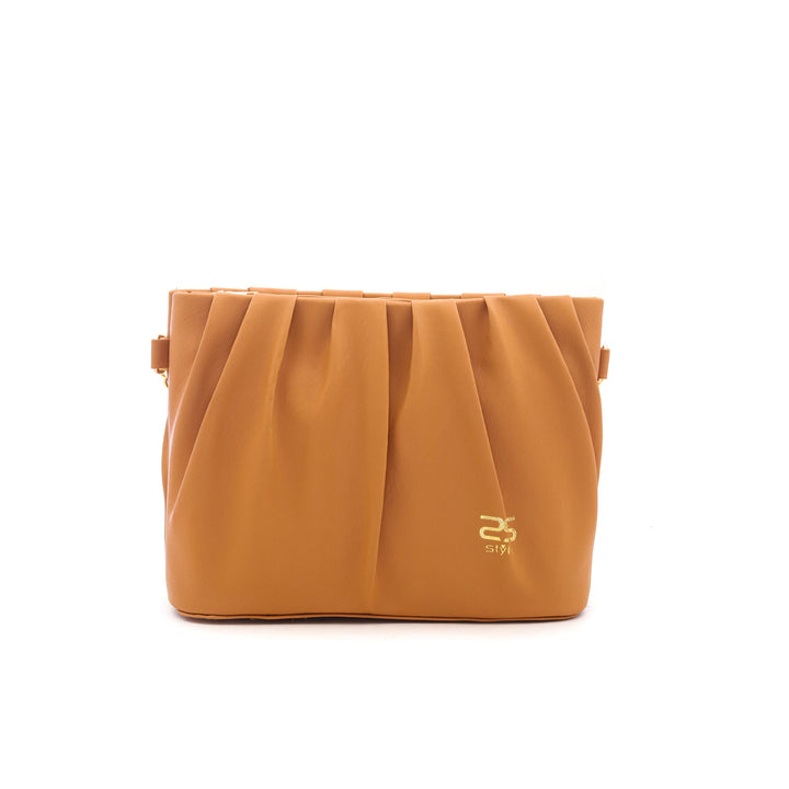 Mustard Formal Shoulder Bag P55220