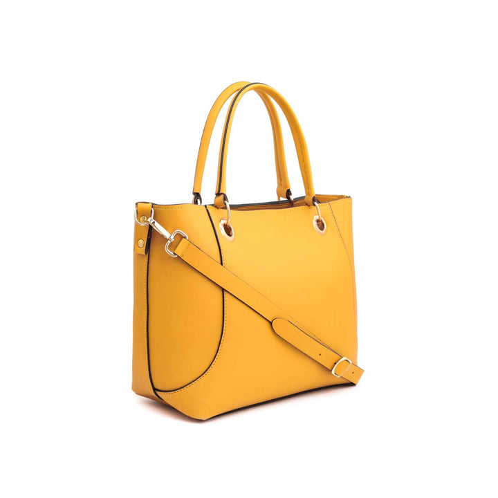 Yellow Formal Hand Bag P55291