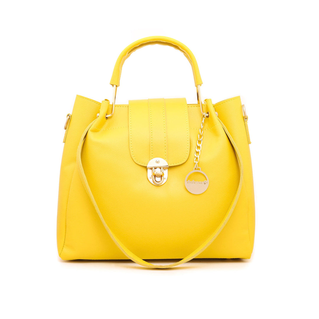 Yellow Formal Hand Bag P55296