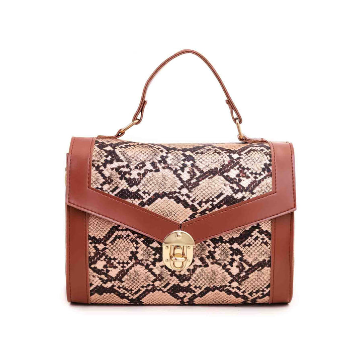 Brown Formal Shoulder Bag P55302