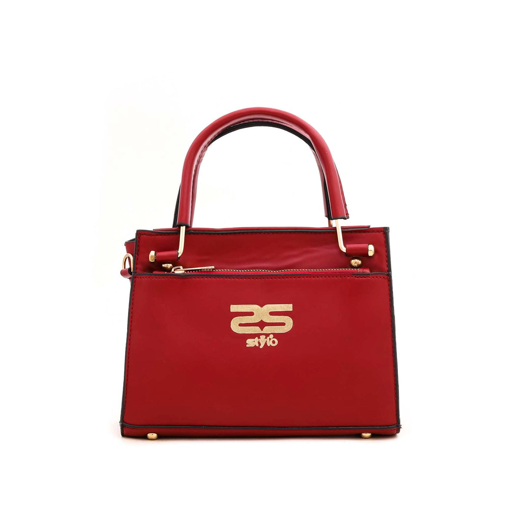 Maroon Formal Hand Bag P55316