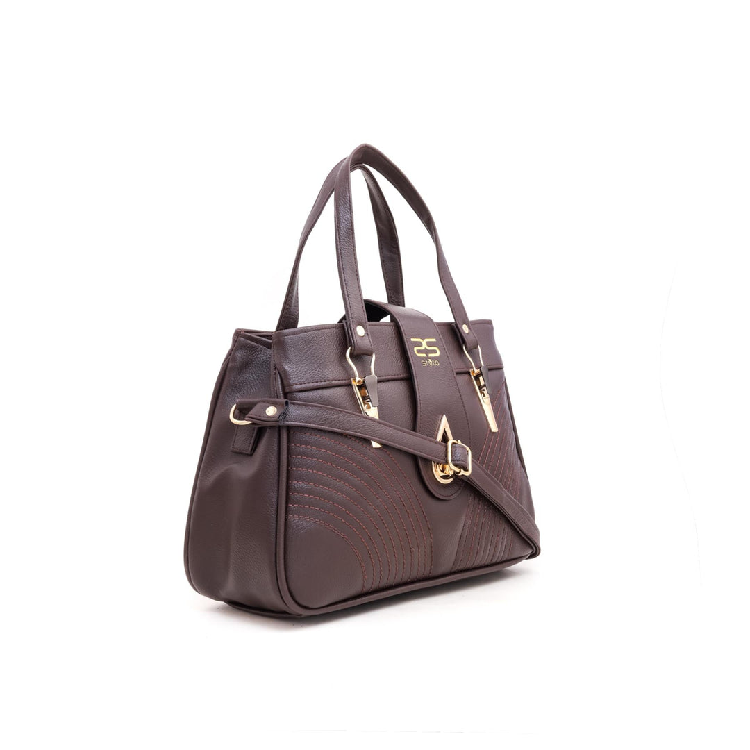 Brown Formal Hand Bag P55332