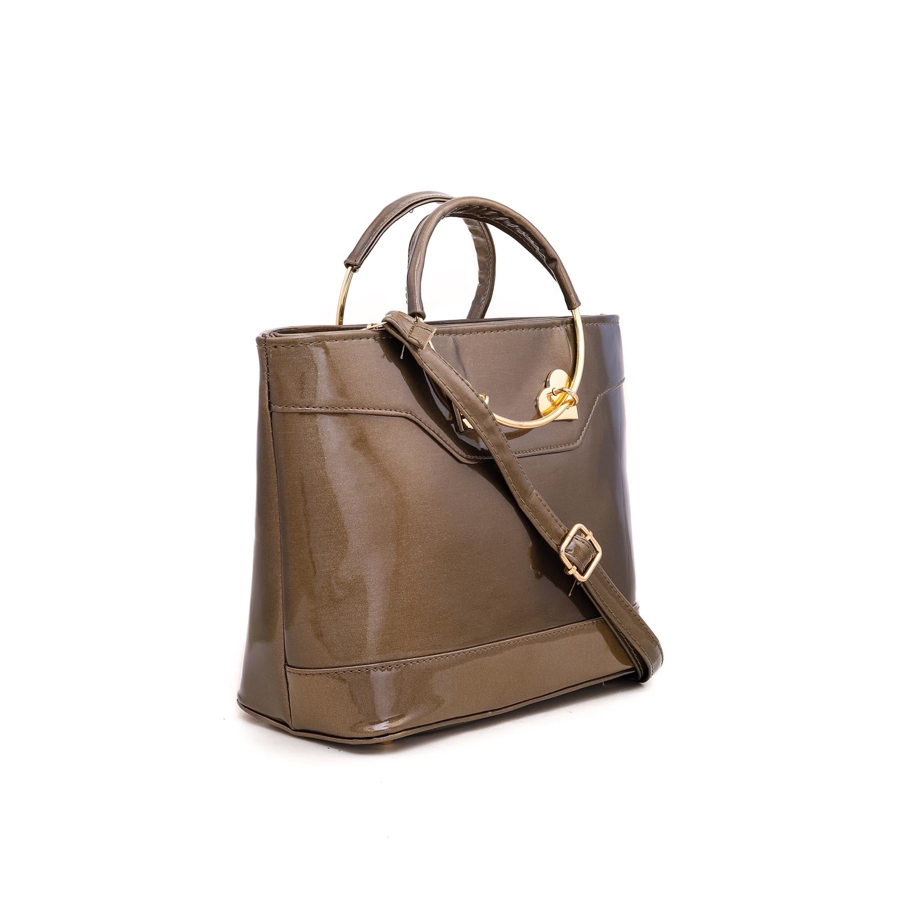 Golden Formal Hand Bag P55340