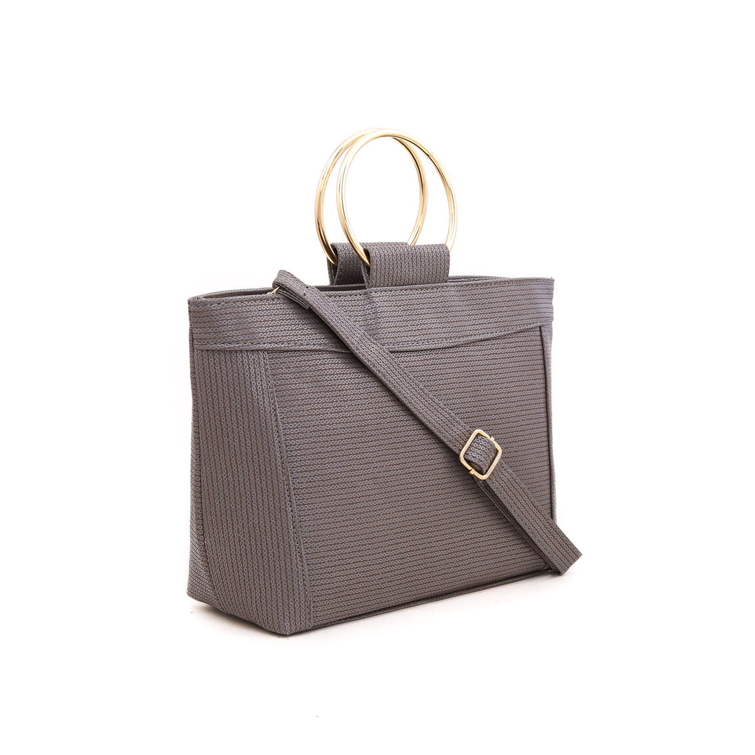 Grey Formal Hand Bag P55343